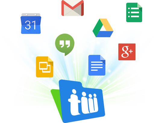 Google Apps Account - Google Team Work (518x410)
