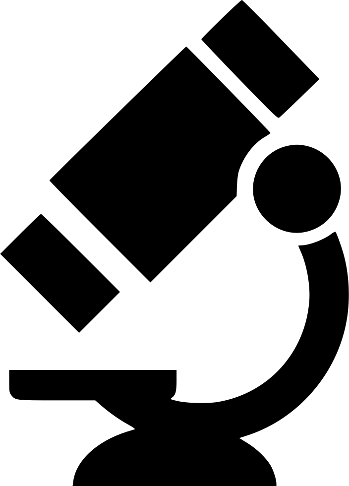 Microscope Clipart Chemistry - Research (704x980)