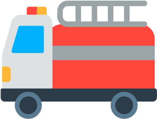 Mozilla - Fire Engine Emoji (512x512)