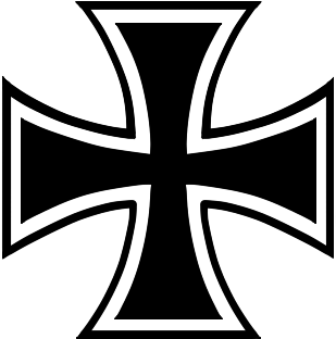 Iron-cross - Iron Cross Vector (353x350)