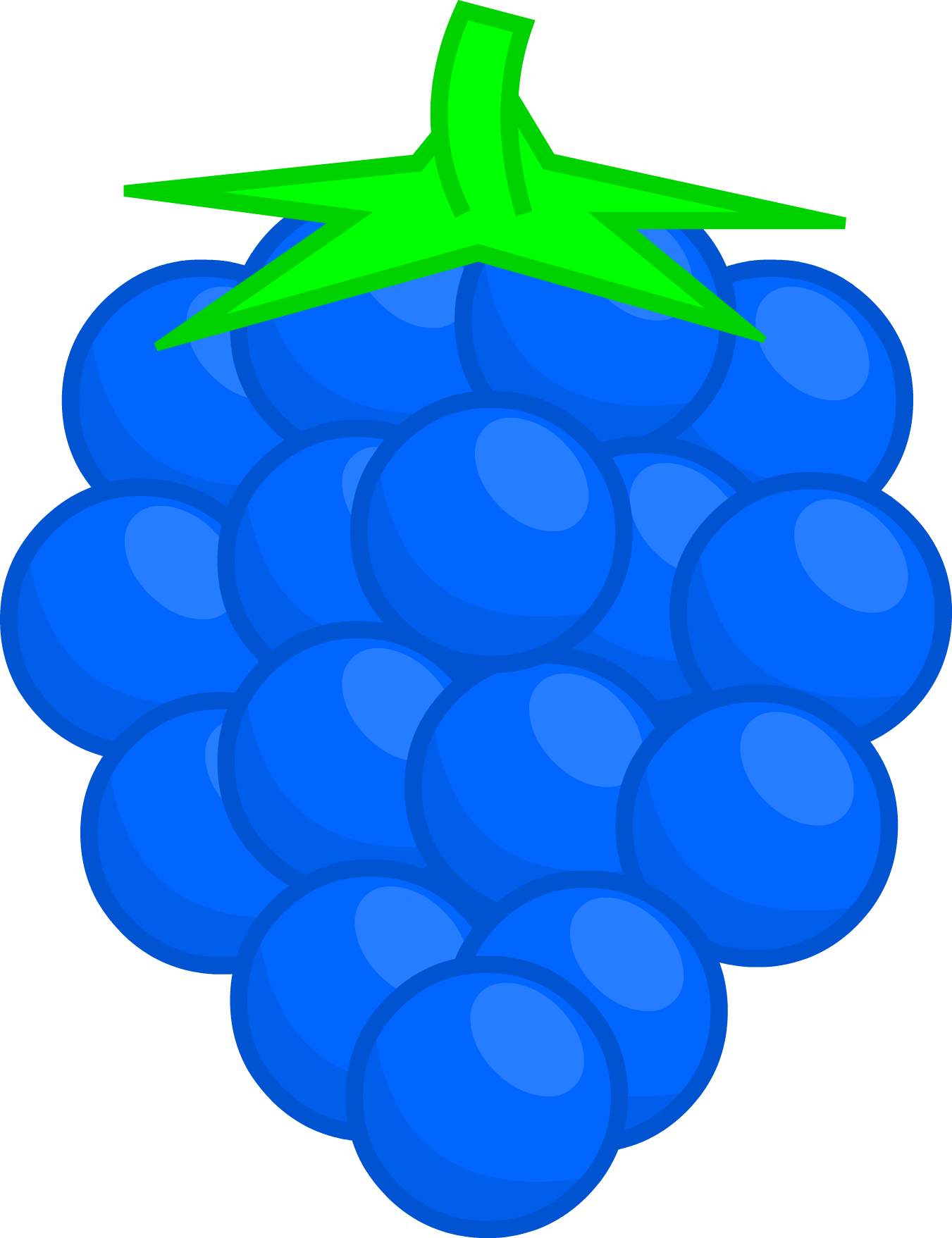 Blue Raspberry - Blue Raspberry Png (1351x1757)