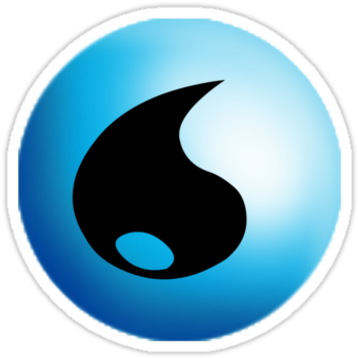 Pokemon Water Type Symbol (375x360)