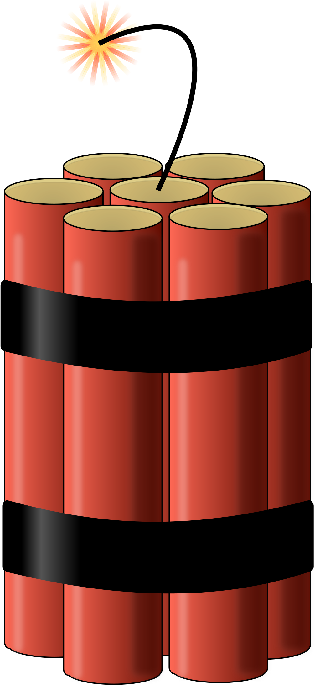 Big Image - Dynamite Clipart (1200x2400)