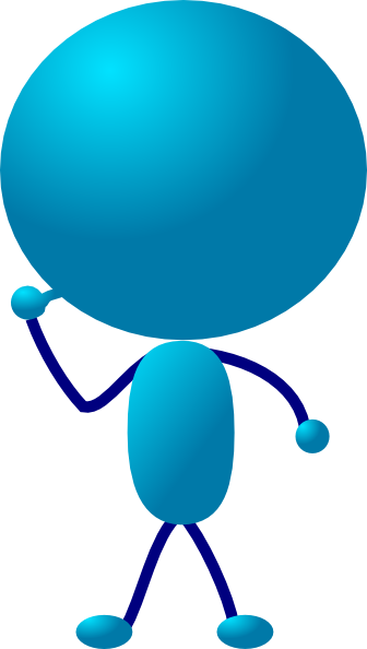 Small - Big Head Clip Art (336x594)