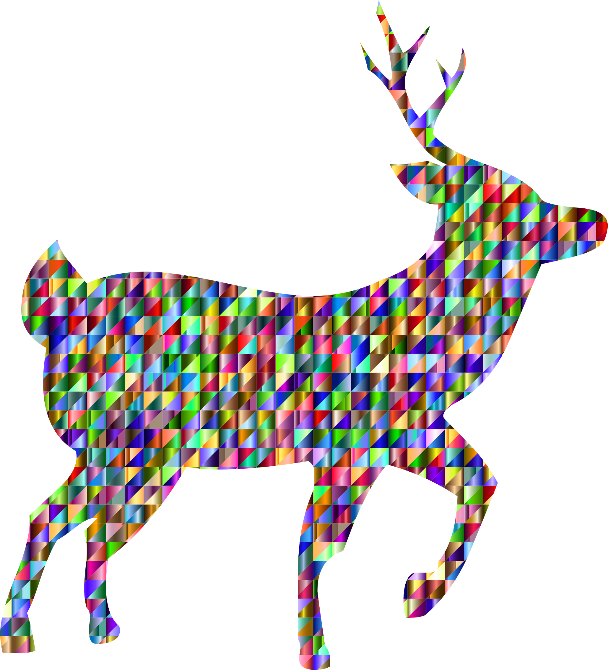 Triangular Deer - Barner By Karis Cliburn (2058x2270)