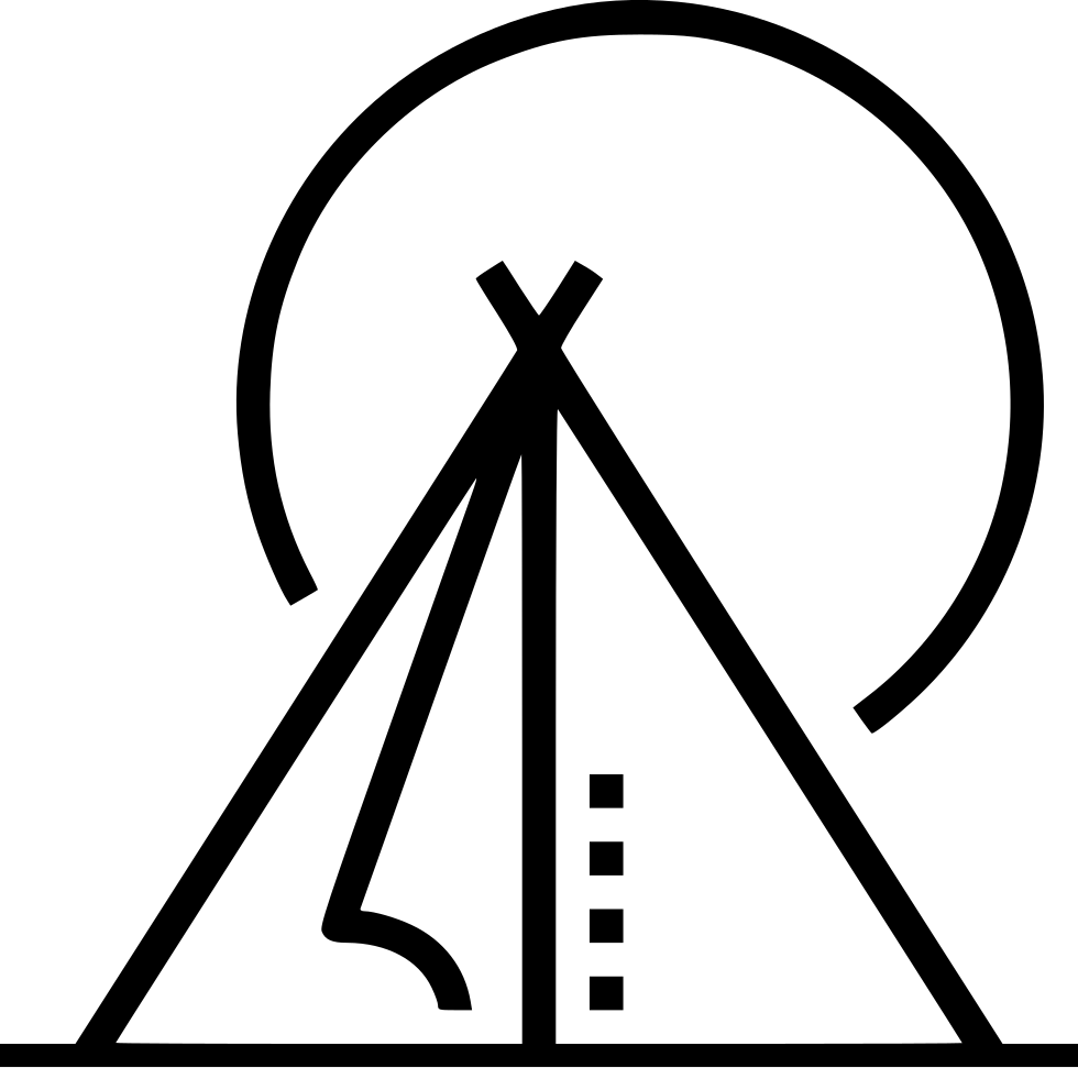 Tent Svg - Scalable Vector Graphics (980x971)