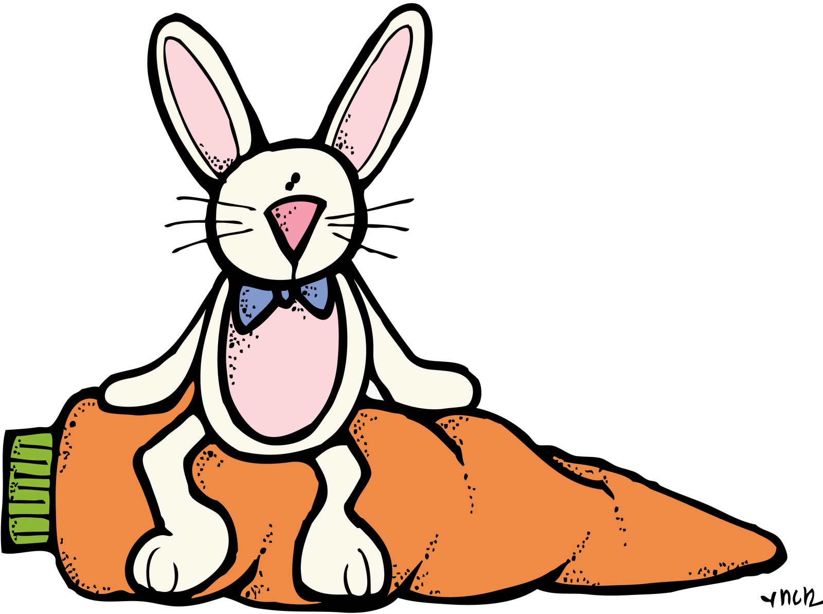 Melonheadz Easter Clip Art (1600x1193)