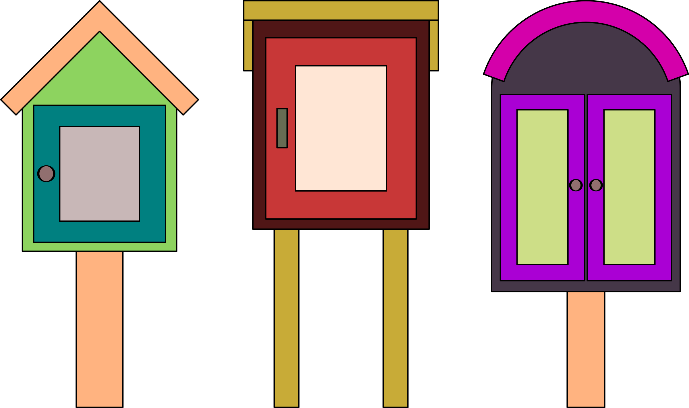 Little Libraries - Library (2400x1421)