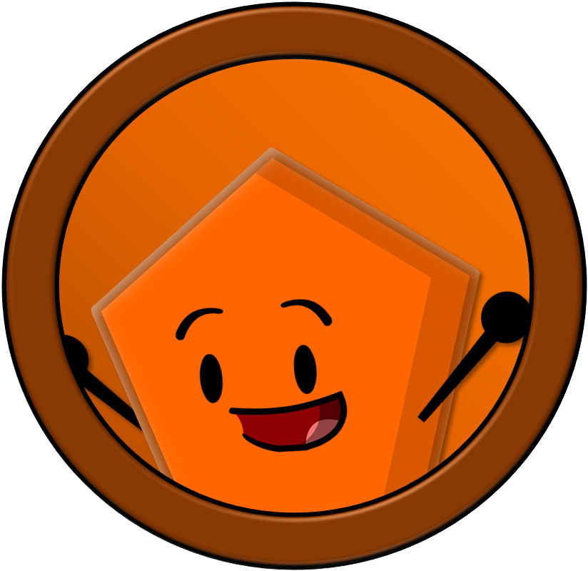 Pentagon Clipart Orange - Circle (824x800)