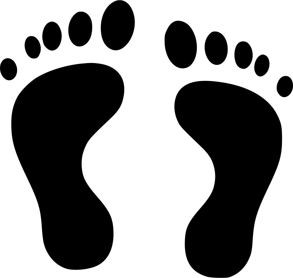 Feet Comments - Bare Foot Prints (980x930)