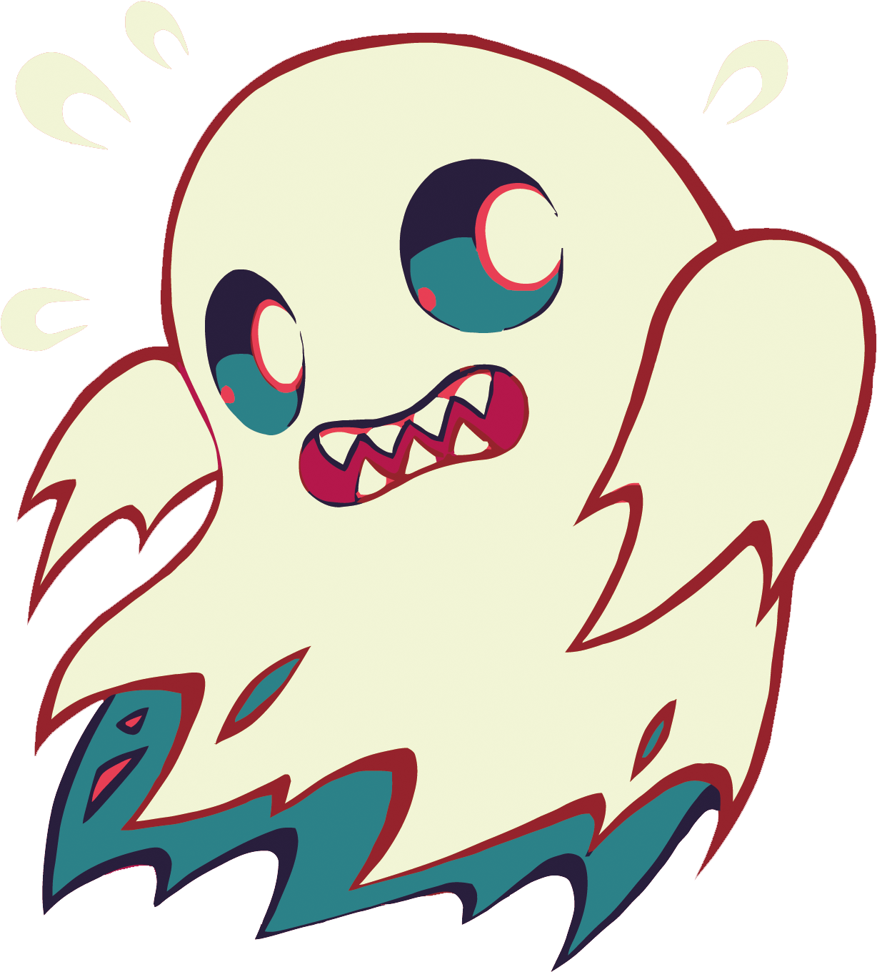 Gomamon Agumon Digimon Ghost - Ghost Digimon (1398x1500)