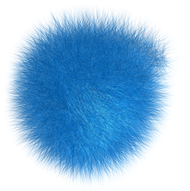 Fluffy Puff - Feather (400x400)
