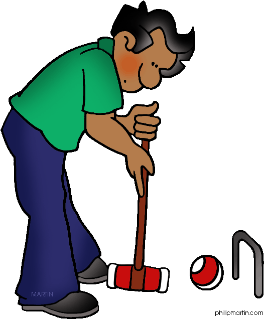 Croquet Clipart (557x648)