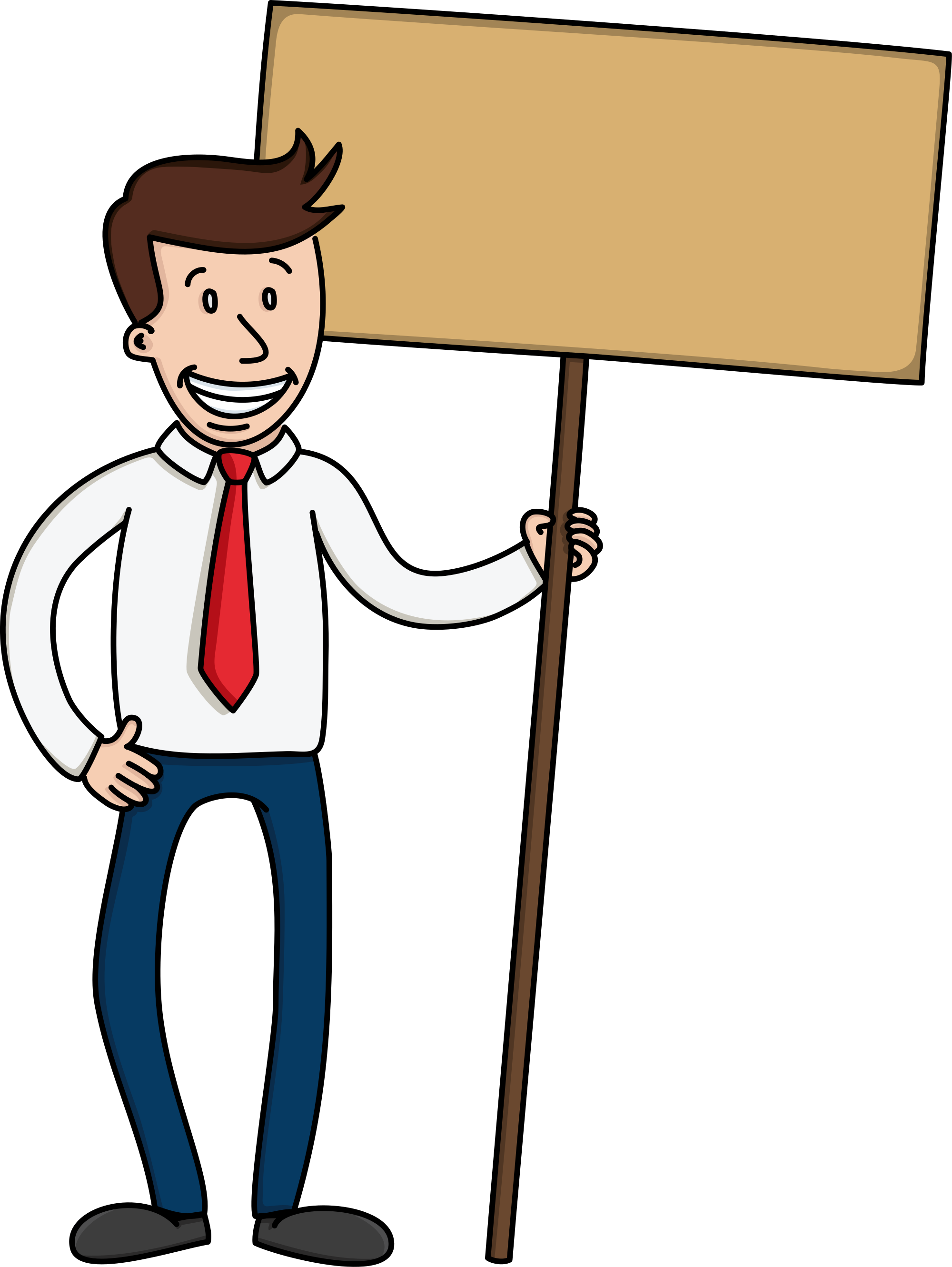 Open - Presentation Board Png (2000x2662)