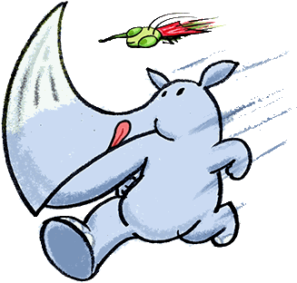 Snappinggecko And Jumpingfrog - Cartoon (540x322)