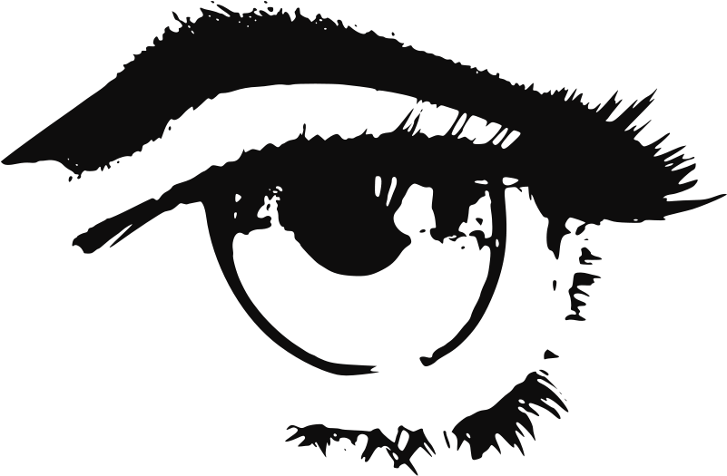 Eye Stencil - Eyes (800x531)