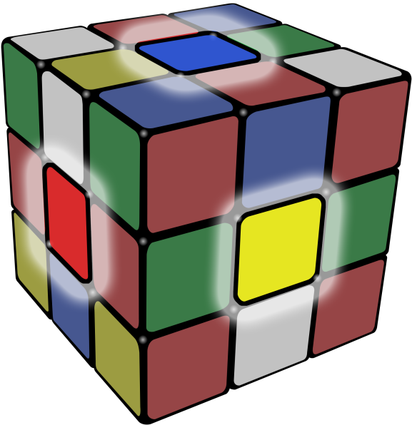 Center Pieces - Rubiks Cube First Layer (600x600)