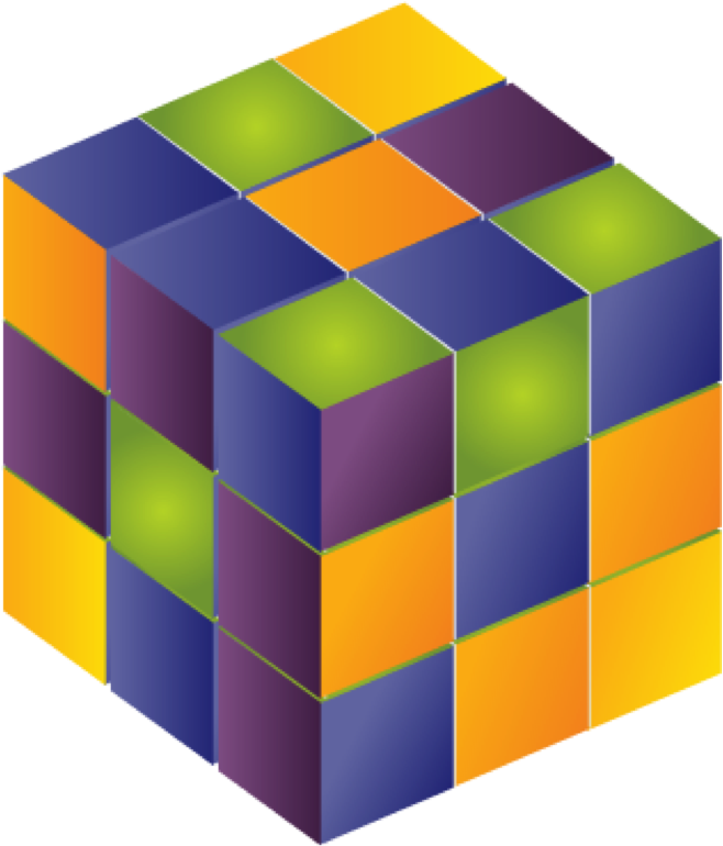 Rubick's Cube - Art (658x770)
