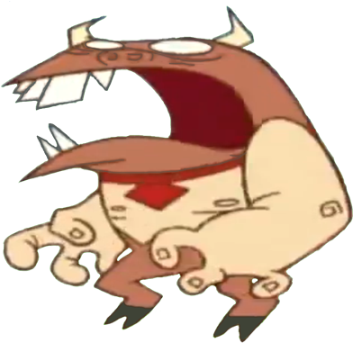 Bully Nerd - Chalkzone Png (428x395)
