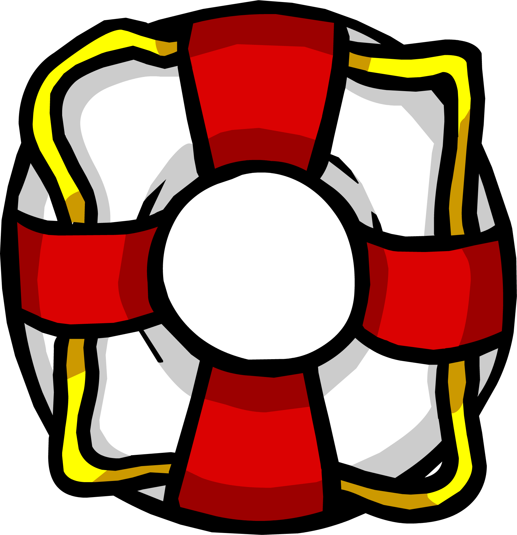 Life Ring - Clip Art (1797x1862)