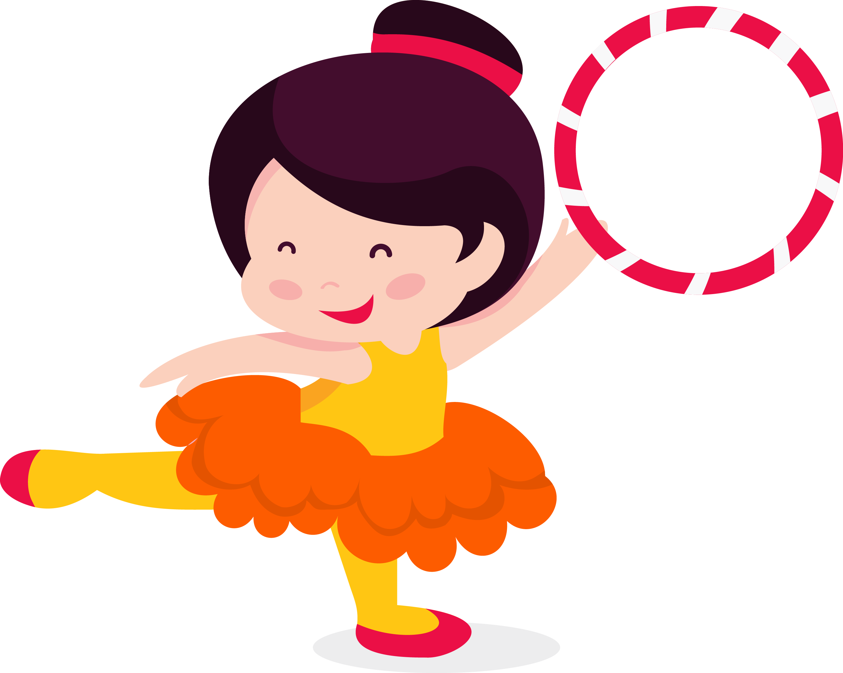 Circus Ringmaster Carnival Clown - Circus Elements Vector Png Hd (2928x2339)