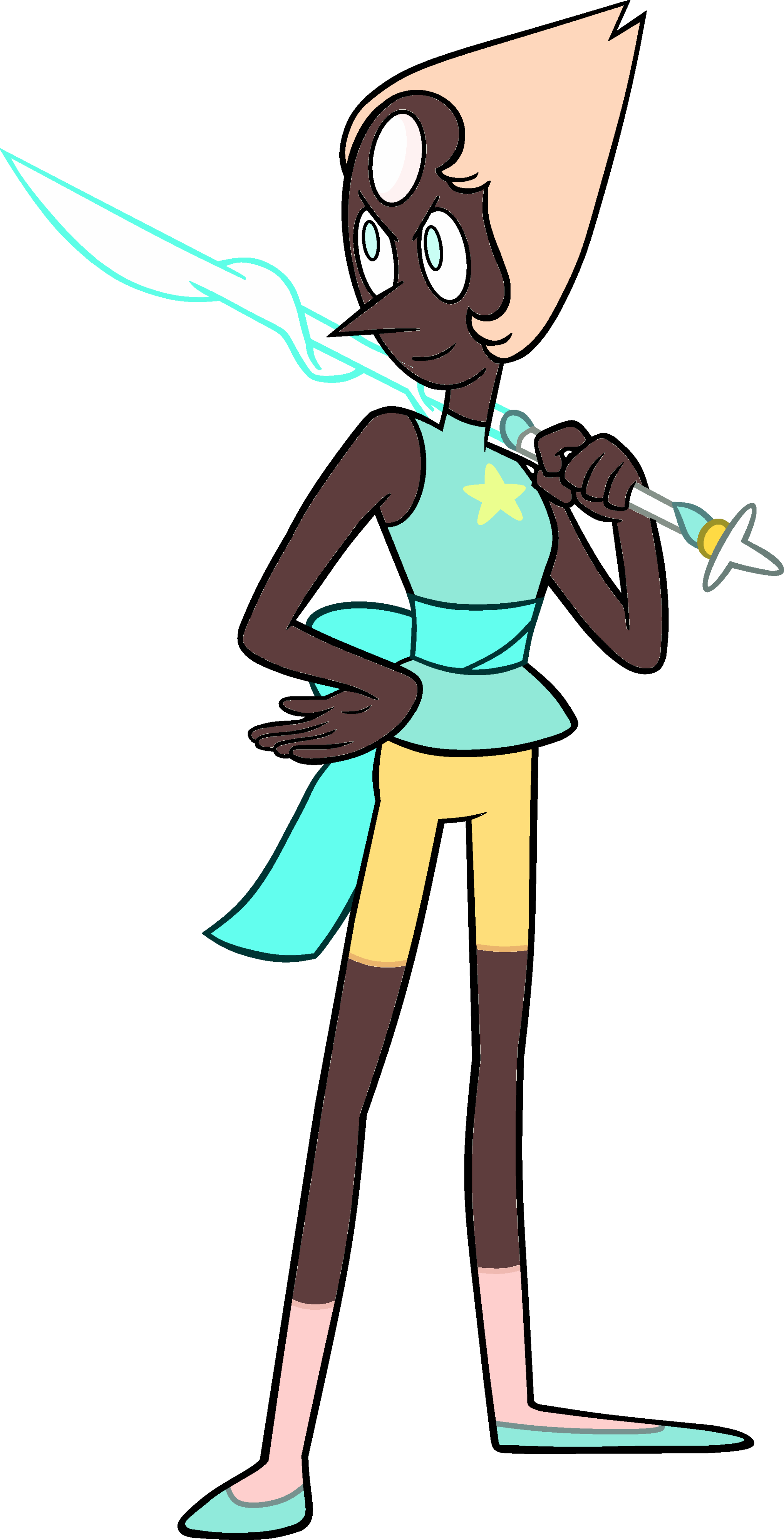 Black Pearl - Cartoon (2036x4000)