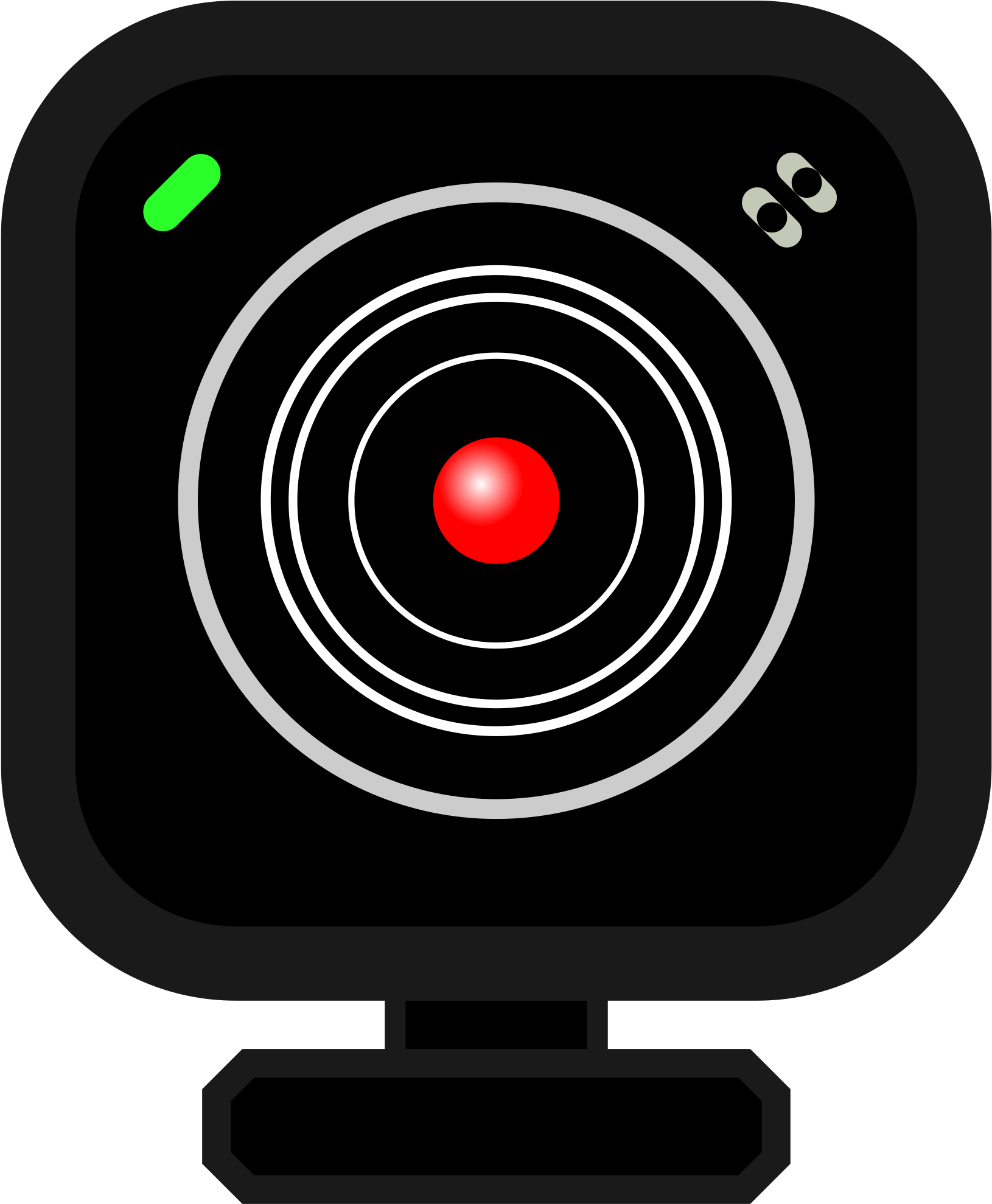 Webcam - Clip Art Webcam (1975x2400)
