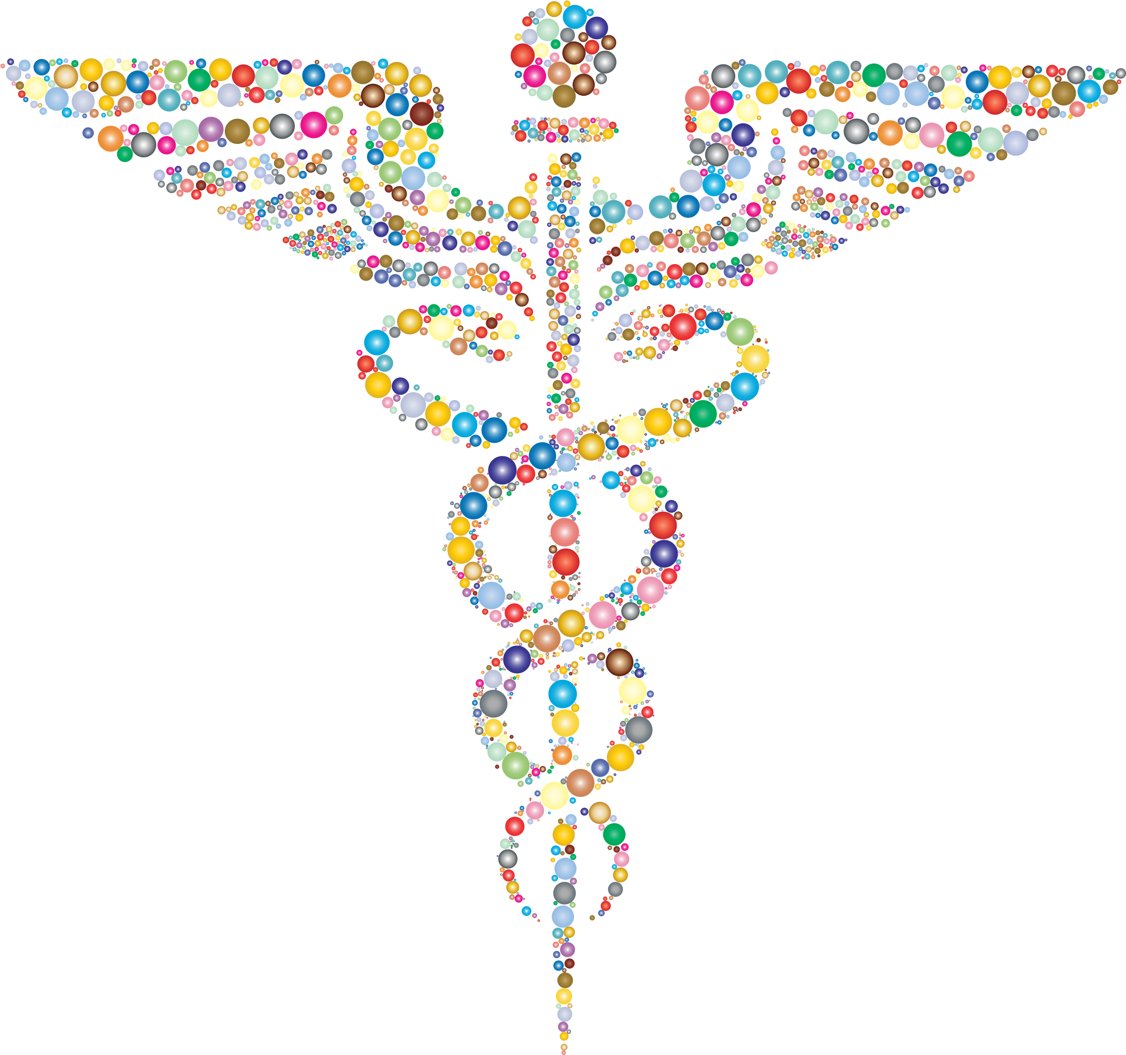 Caduceus Circles 2 - Portable Network Graphics (2268x2125)