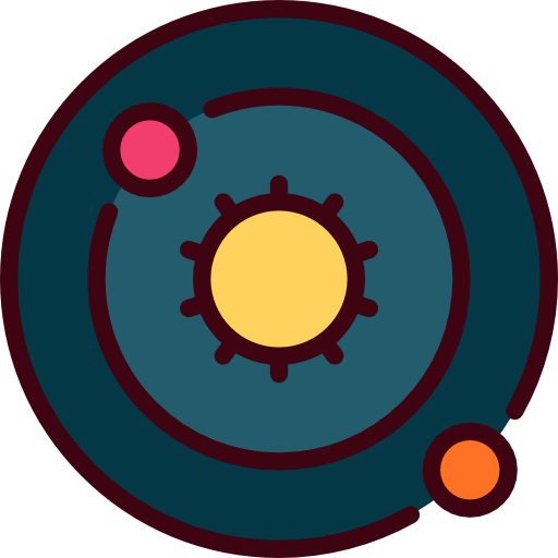 Solar System Free Icon - Scalable Vector Graphics (512x512)