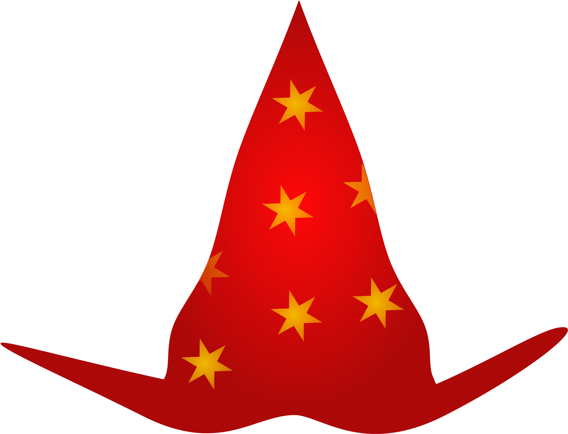 Open - Red Wizard Hat (2000x1556)