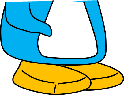 Penguin Butt Half - Penguin Butt Half (405x310)