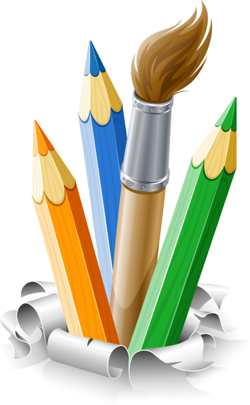 لوني المفضل - Art Supplies (800x1417)