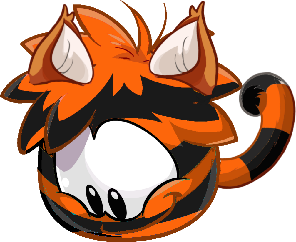 Tiger Puffle2 - Tiger (1007x822)