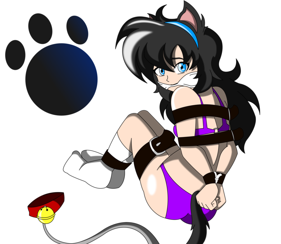 Kinky Neko By Boundlightning - Cartoon (961x832)