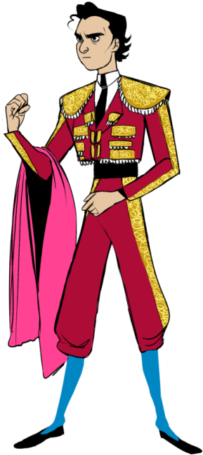 ง - Cartoon (500x709)