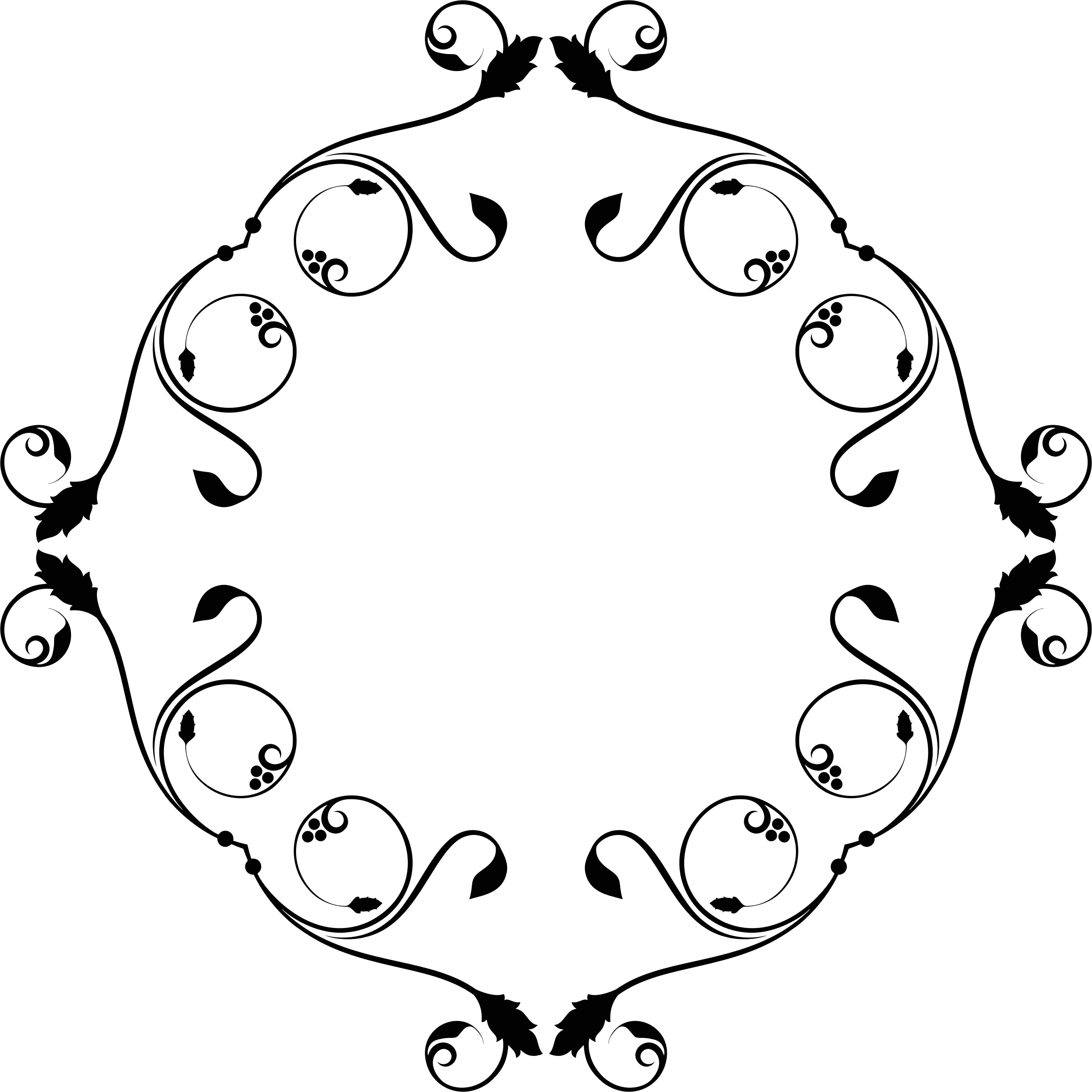 Flourish Frame Design 3 - Design (2324x2324)