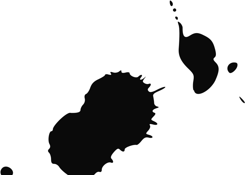 Ink Blot Clipart (800x575)
