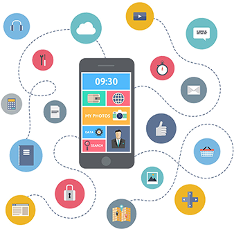 Mobile Technology - Mobile App Vector (400x400)