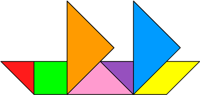 Tangram Sailboat - Sailboat (420x420)