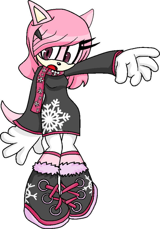 Snowflake The Mink - Cartoon (658x942)