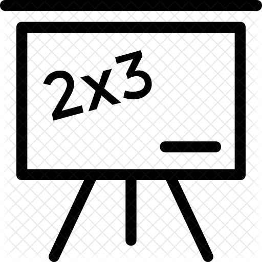 Whiteboard Icon - Mathematics (512x512)