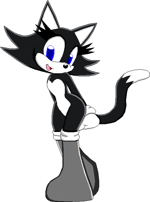 Kerstin The Cat - Cartoon (511x691)