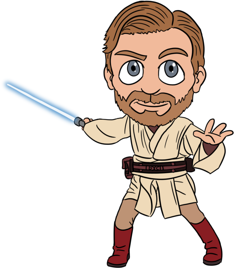 Obi Wan Kenobi Chibi (812x983)