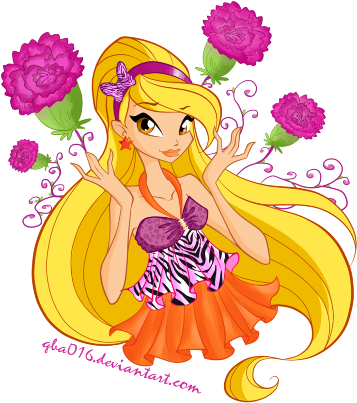 Some Clipart From Lenagold - وینکس استلا و بلوم (890x898)