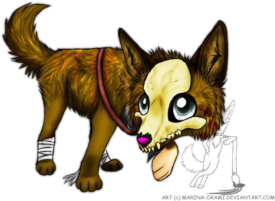 Chibi Wolf Love - Gray Wolf (942x848)