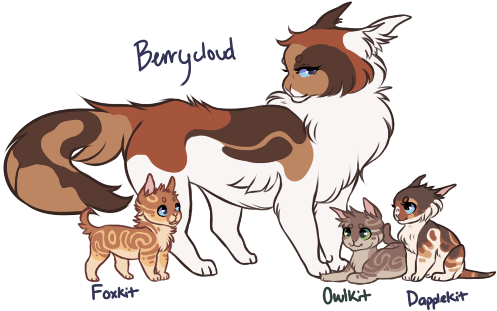 Warrior Cats Queen And Kits (1024x627)