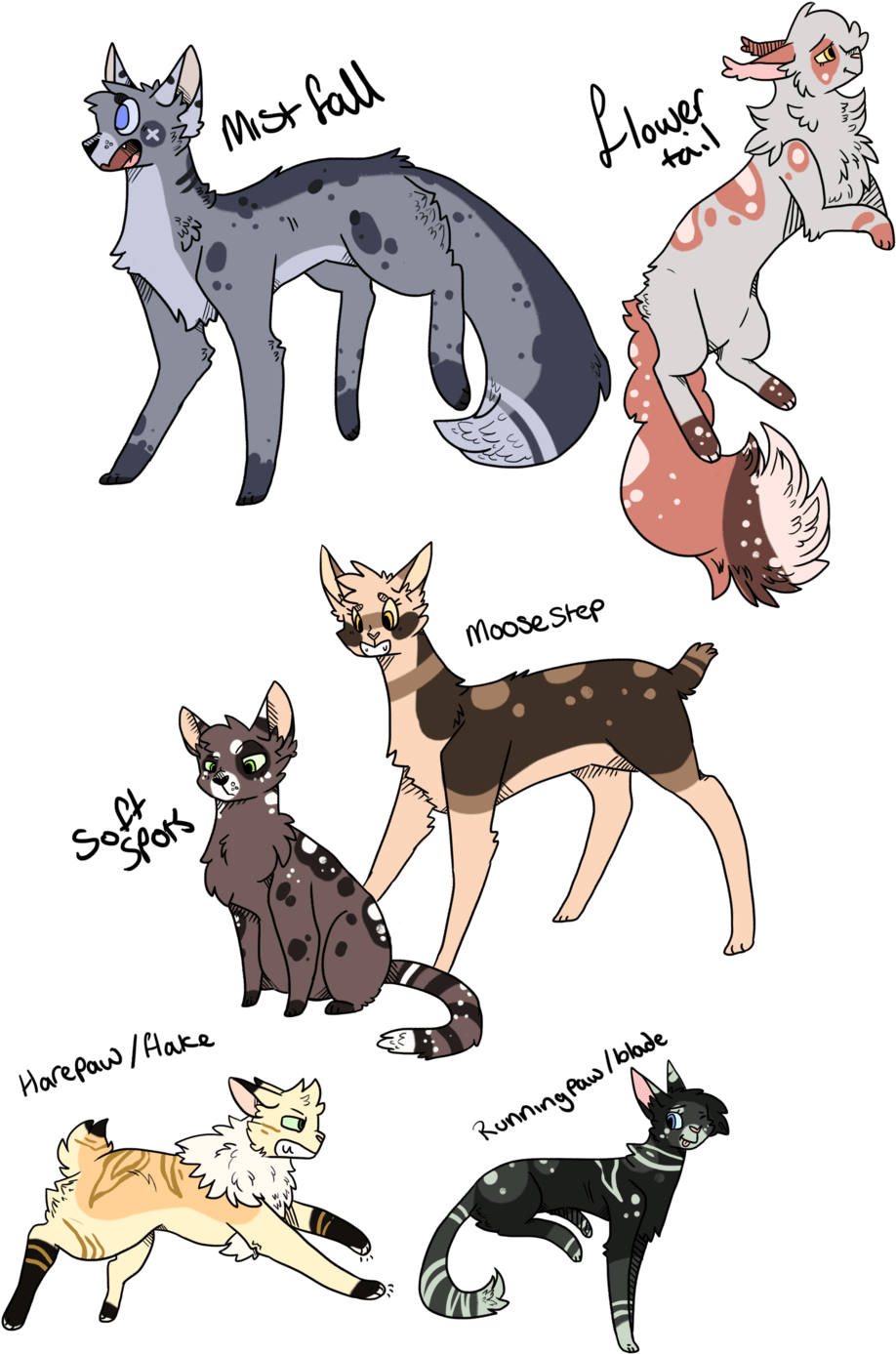 Warrior Cat Oc Adoptables (1024x1448)