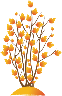 Tree Autumn Icon - 卡通 秋天 (721x406)
