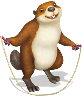 Franklin & Friends - Beaver (354x460)