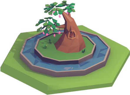 Large Shade Tree Clipart - Tree (500x500)